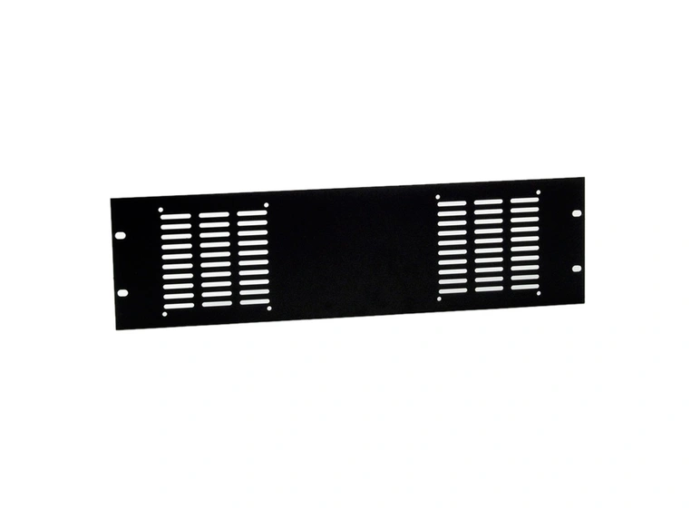 Adam Hall Parts 8763 - Rack Panel punched for 2 